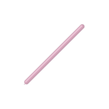 Lyserøde modelleringsballoner 5 cm 150 cm 50 stk