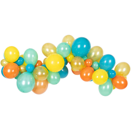 Farvet ballonbue sommer