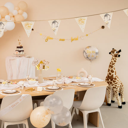 Fødselsballoner Safari 30 cm 6 stk