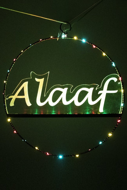 Raam-Deur Cirkel Alaaf Verlicht