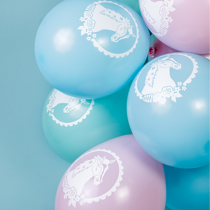 Hesteballoner 30cm 8stk