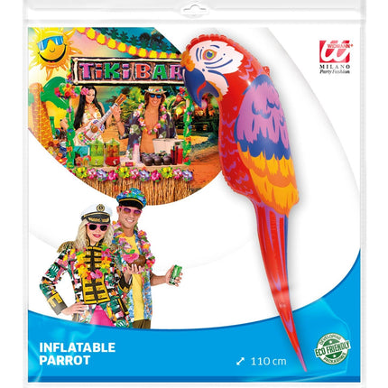 Oppustelig papegøje