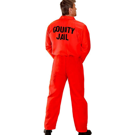Skurke klæder mænd i Red County-fængslet på