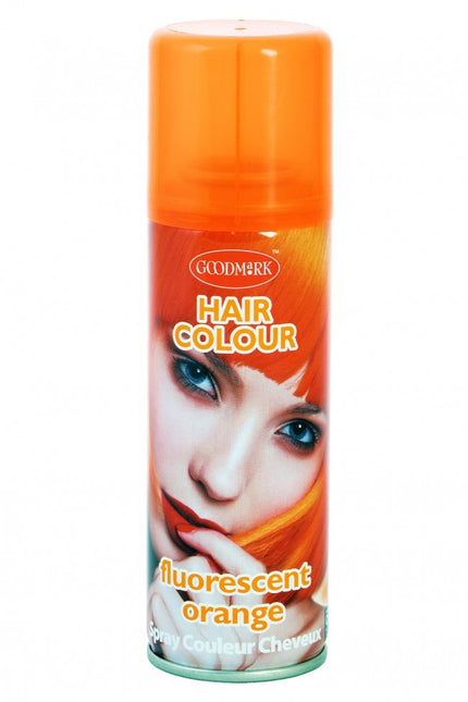 Hårspray fluorescerende orange 125 ml