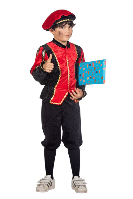 Pietenpak Kind Rød/Sort Luxe