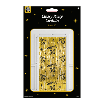 Sarah Dørforhæng Guld Sort