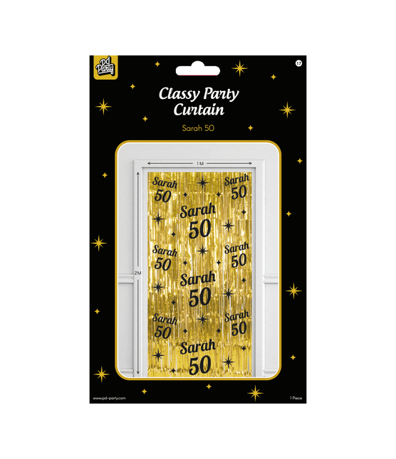 Sarah Dørforhæng Guld Sort