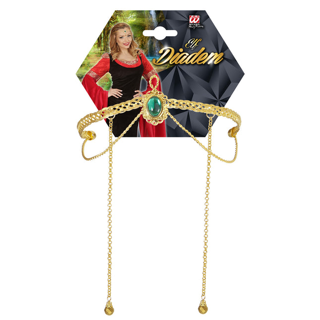 Elf Tiara Guld
