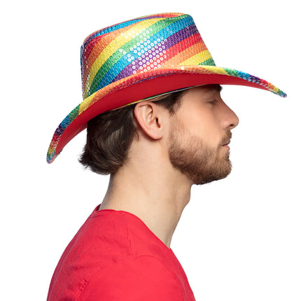 Hat Rainbow Cowboy