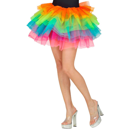 Rainbow Tutu Ladies 45 cm