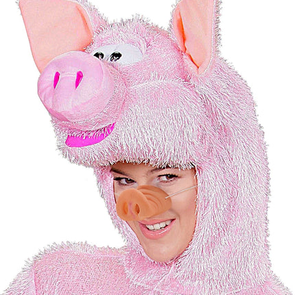 Gris med falsk næse