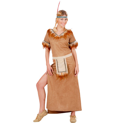 Indisk kjole til damer lang