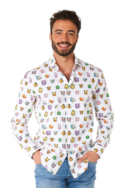 Pixel Pokémon Shirt Men <tc>OppoSuits</tc>