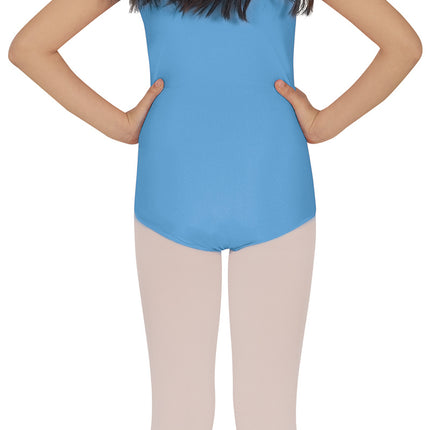 Gymnastikdragt turkis pige uden ærmer