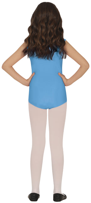 Gymnastikdragt turkis pige uden ærmer