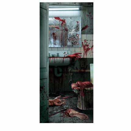 Halloween-dørplakat Lemmer 1,8 m