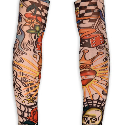 Farvet falsk tatovering Miami