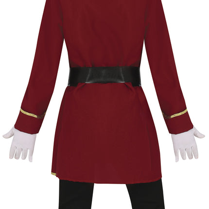 Piratkostume rød pige