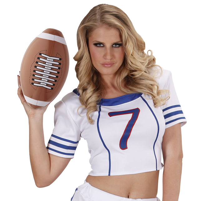 Oppustelig amerikansk fodbold 36 cm