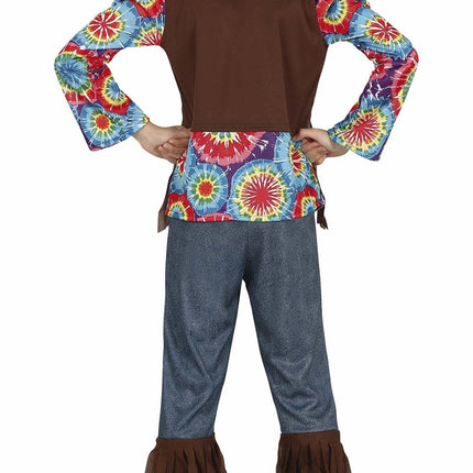 Hippiepige-kostume blomster