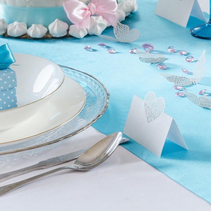 Turkis bordløber 36 cm 9 m