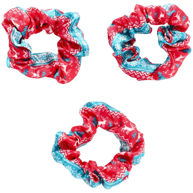 Jule-scrunchies 3 stk
