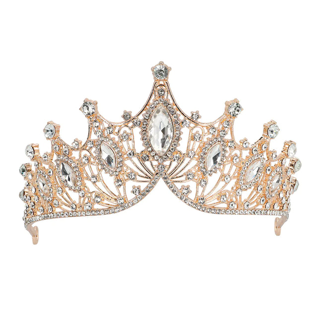 Princess Crown Rose Gold Metal