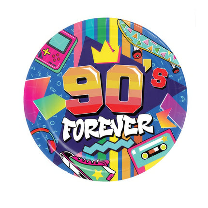 90s Tallerkener 23cm 6stk