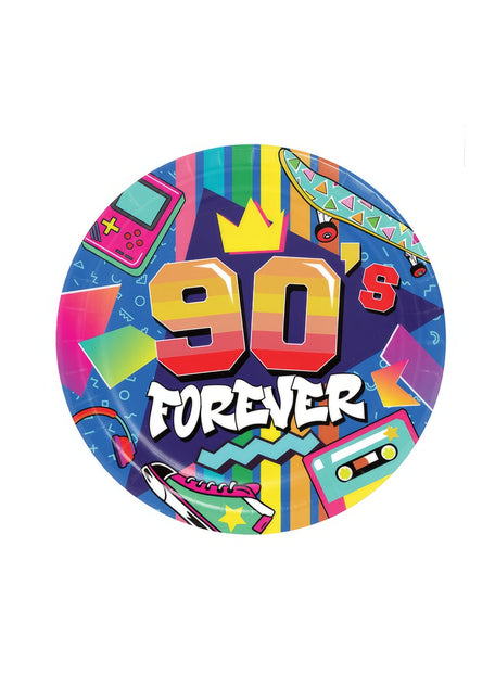 90s Tallerkener 23cm 6stk