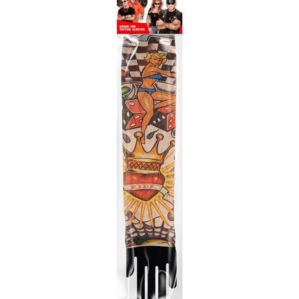 Farvet falsk tatovering Miami