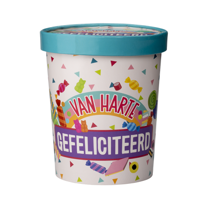 Slikæske Tillykke 12 cm