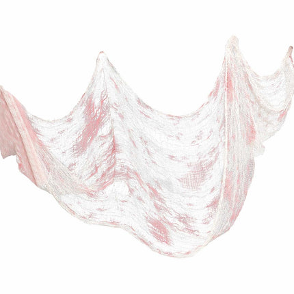 Halloween-gardin blodigt stof 2,28 m