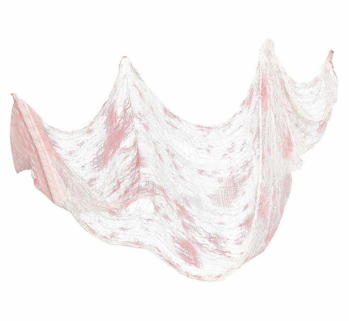 Halloween-gardin blodigt stof 2,28 m