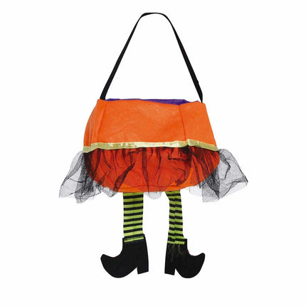 Halloween-slikspand, slik eller ballade, 20 cm