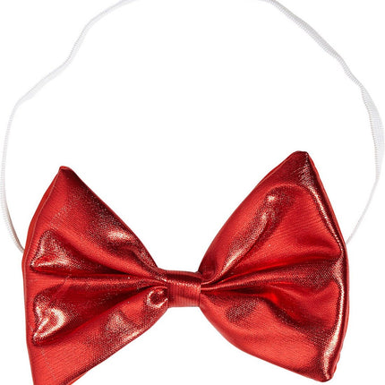 Rød sløjfe metallic