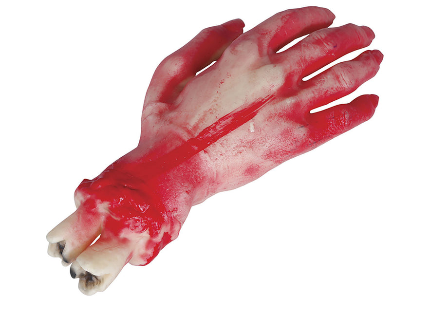 Halloween-bordkonfetti hånd