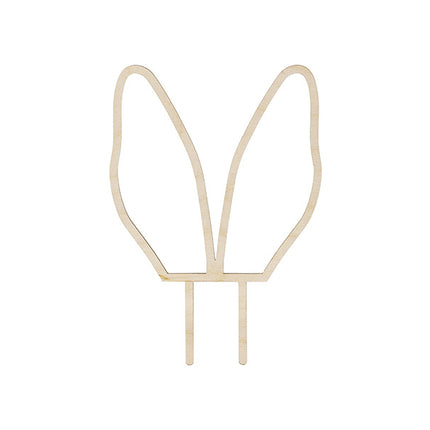 Cake topper Kaninører 20 cm