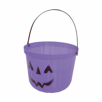 Lilla Halloween-slikspand græskar 20 cm