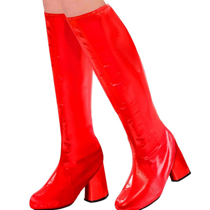 Rødt støvleovertræk