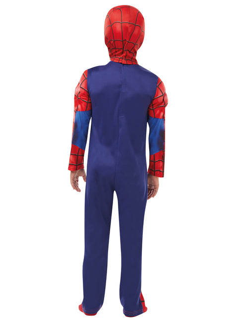 Spiderman Kostume Barn Deluxe