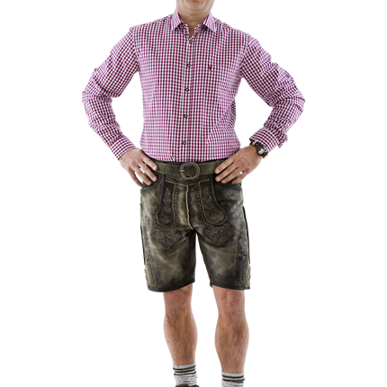 Rød hvid bluse langærmet Threshold Arm til mænd