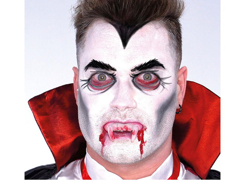 Halloween-sminkesæt med vampyrglitter