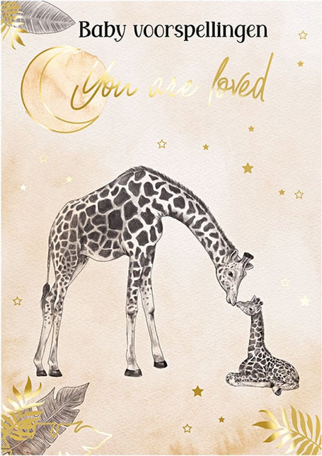 Safari forudsigelseskort nøgen 20stk