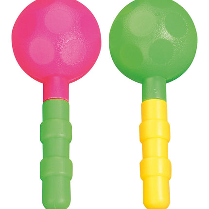 Farvet tilbehørssæt Samba-bolde 2 stk