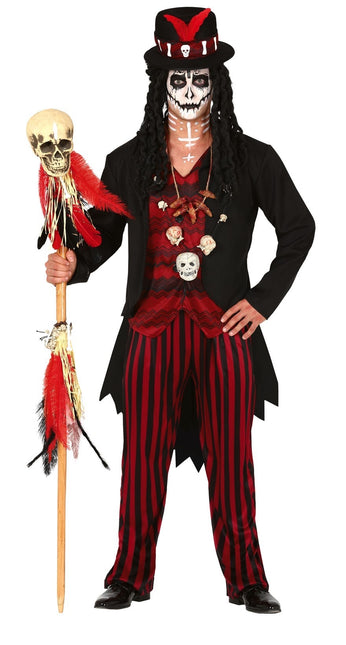 Voodoo halloweenkostume mænd