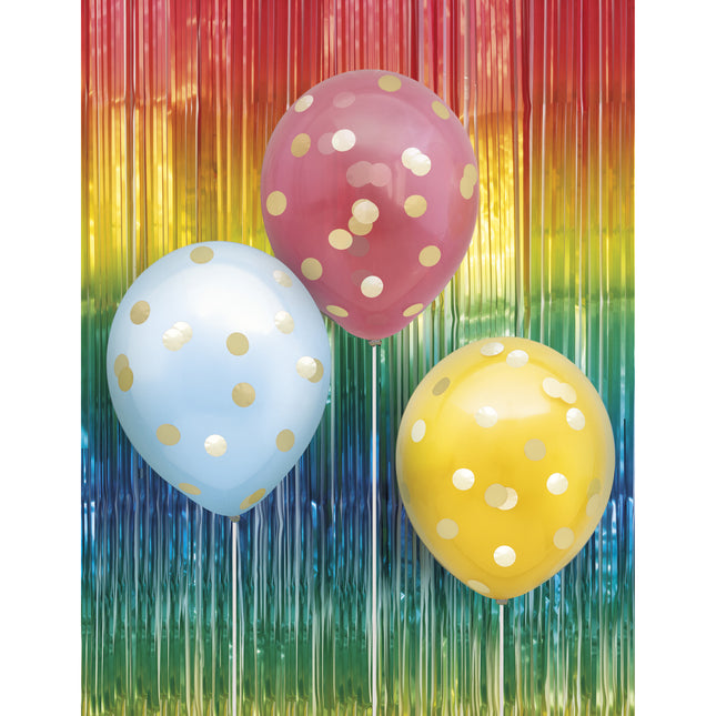 Regnbue-dørforhæng 2m