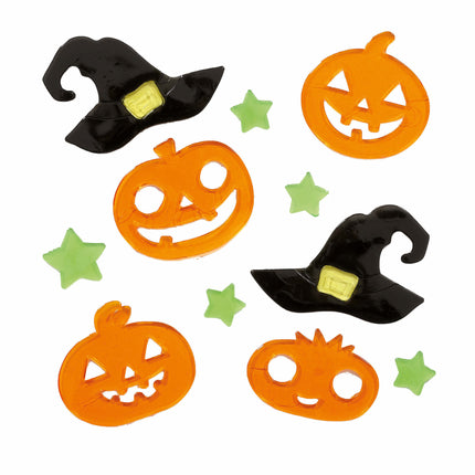 Halloween-vinduesdekoration Græskar