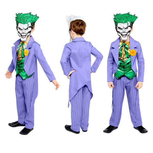 Børnekostume Joker-tegneserie
