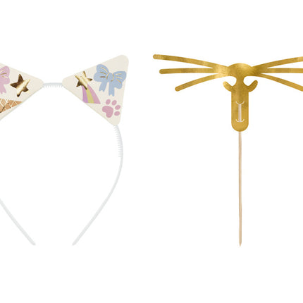 Kattetilbehørssæt med 5 dele