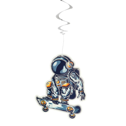 Space Party hængende dekoration 85 cm